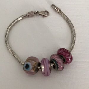 Chamilia Pink Glass Bead Set